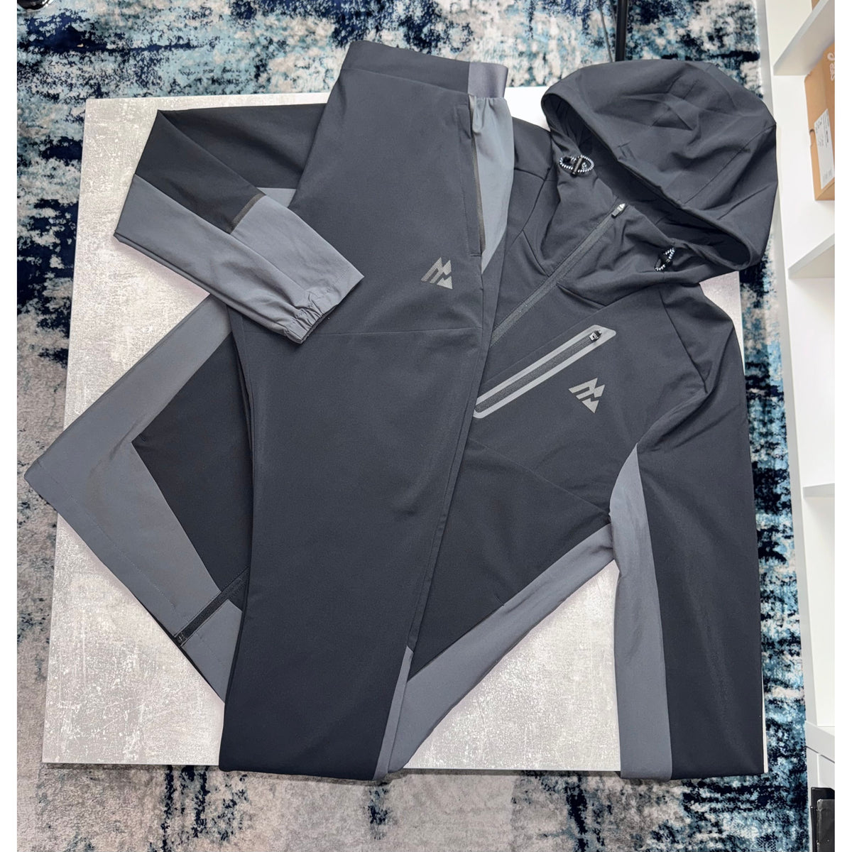 Montirex Tracksuit - Black & Grey