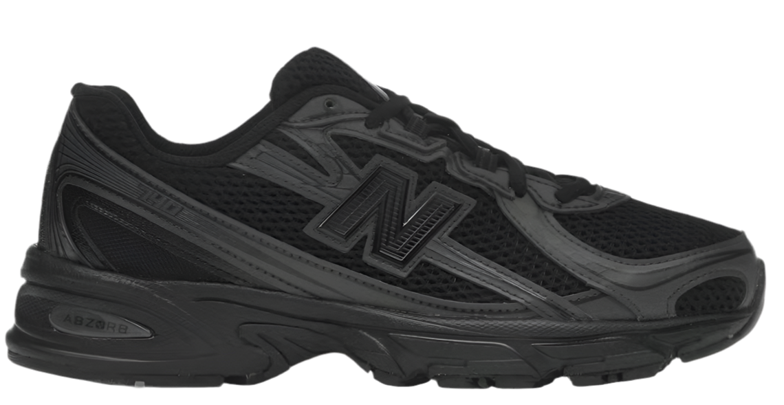 New Balance 740 - Triple Black