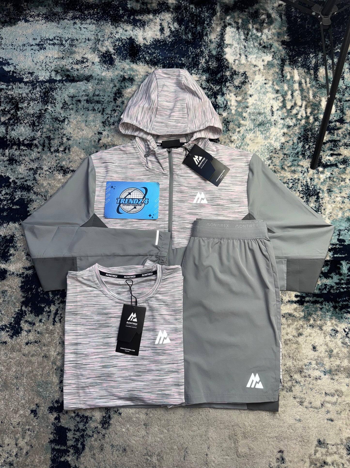 MONTIREX STATIC GREY TRI SET