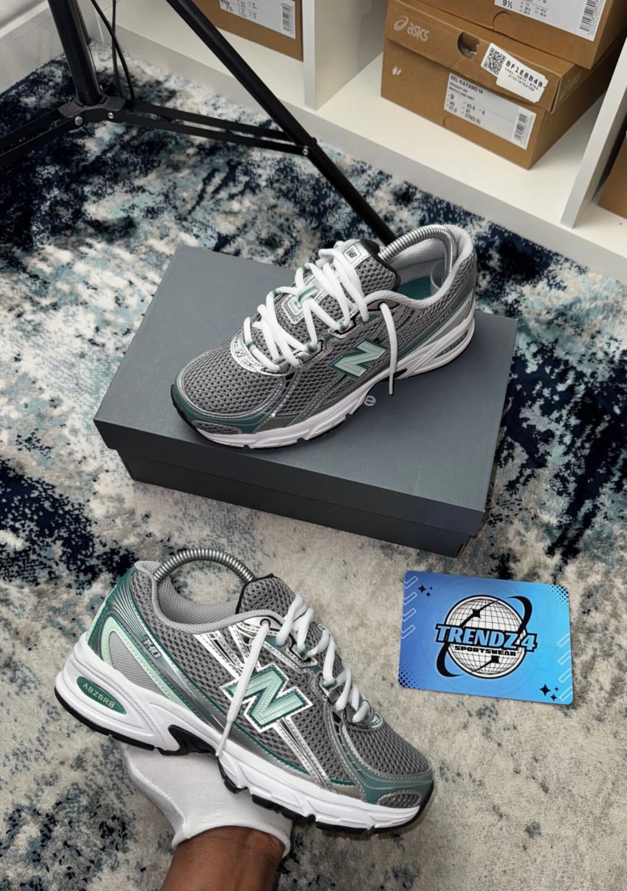 New Balance 740v2 Spruce Green