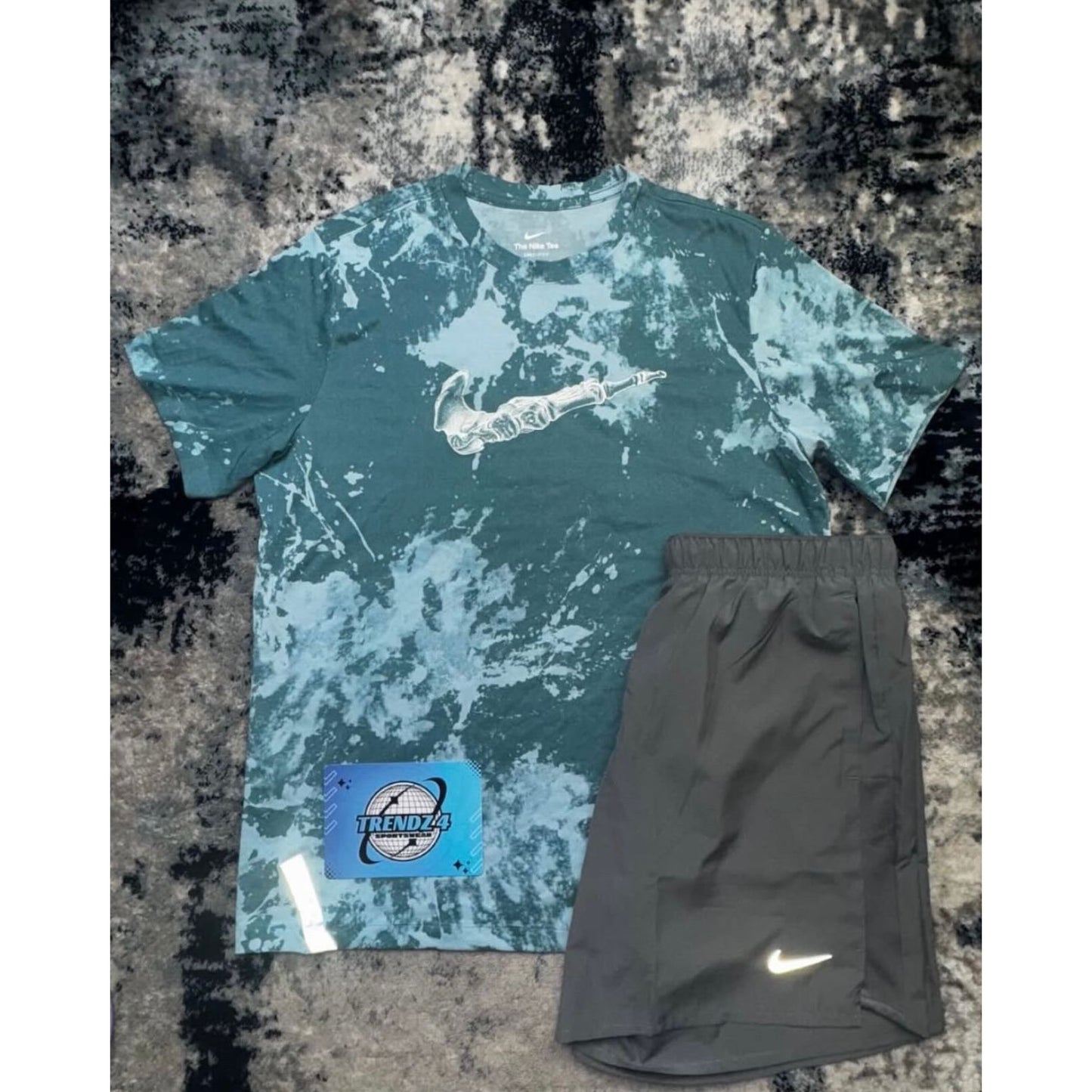 Nike Shorts Set - Bone Swoosh