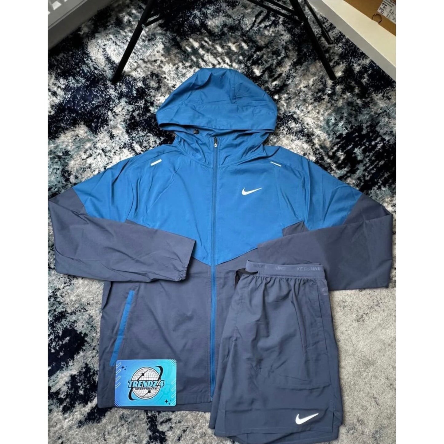 Nike Windbreaker Set - Thunder Blue