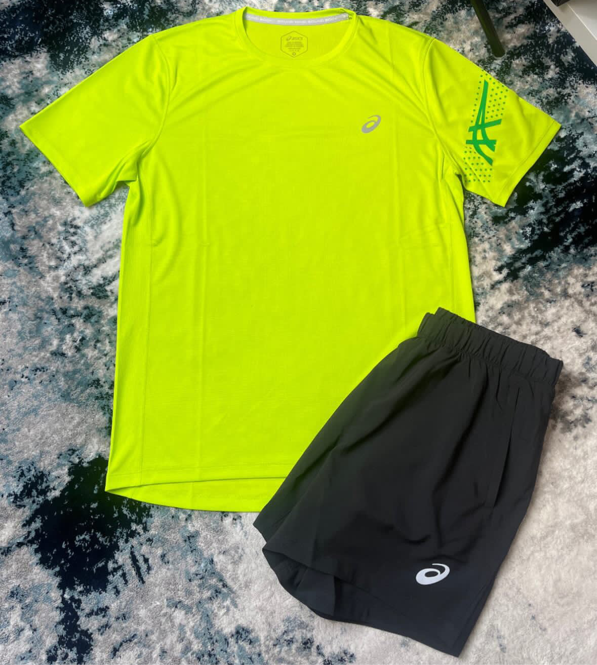 Asics Icon Short Set - Neon