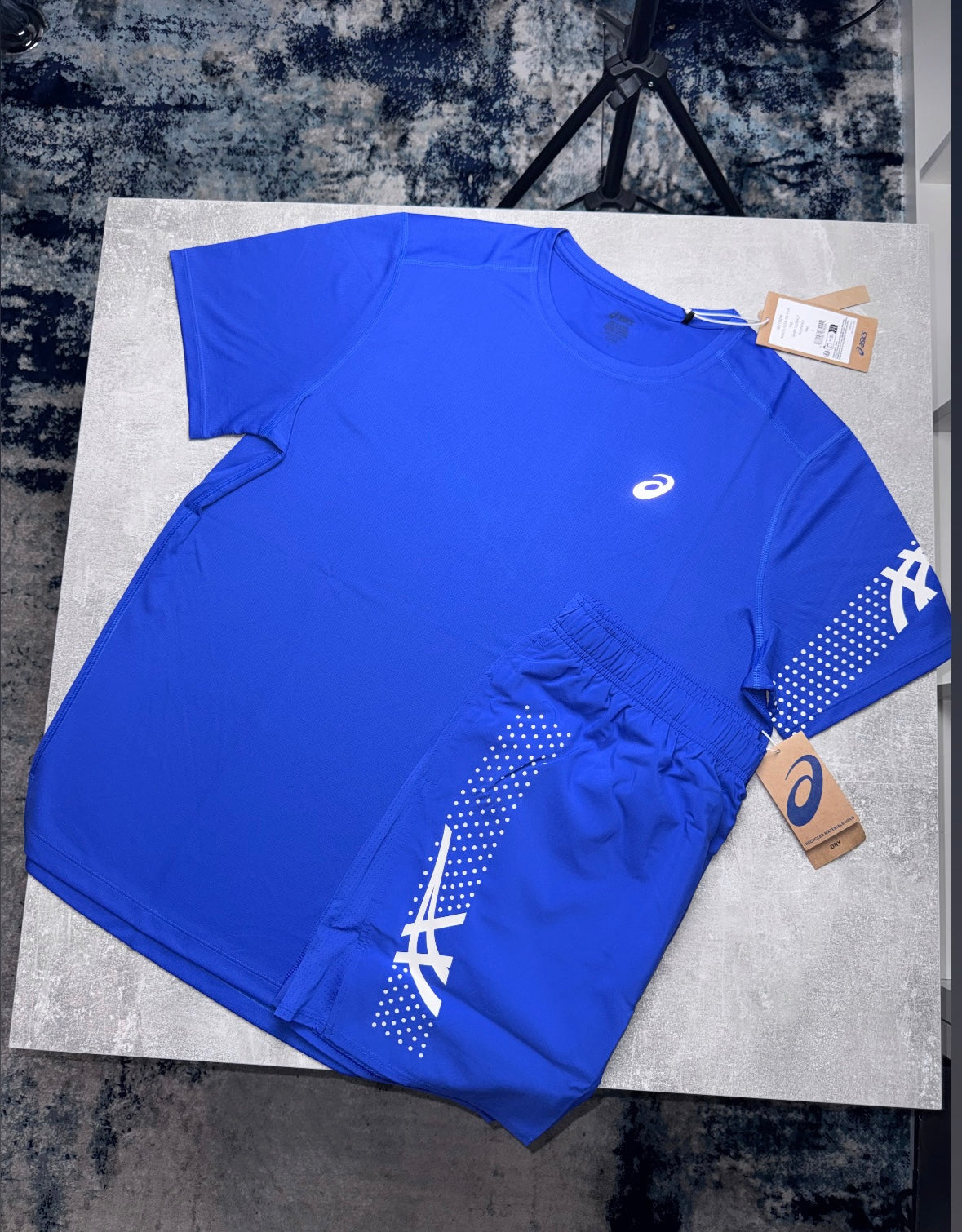 Asics Icon Shorts Set - Blue