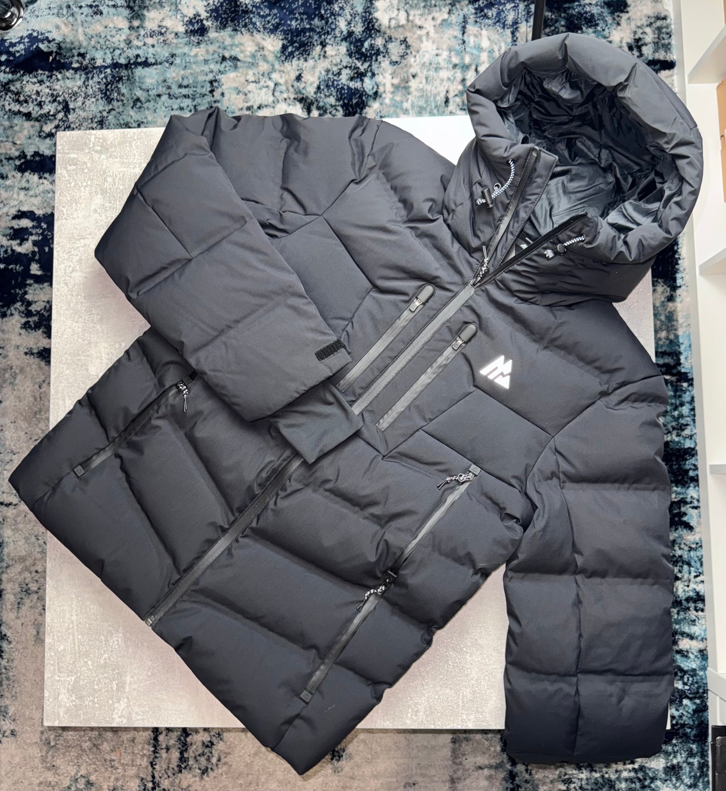 MONTIREX ARCS 2.0 DOWN JACKET - ASPHALT/CEMENT BLACK
