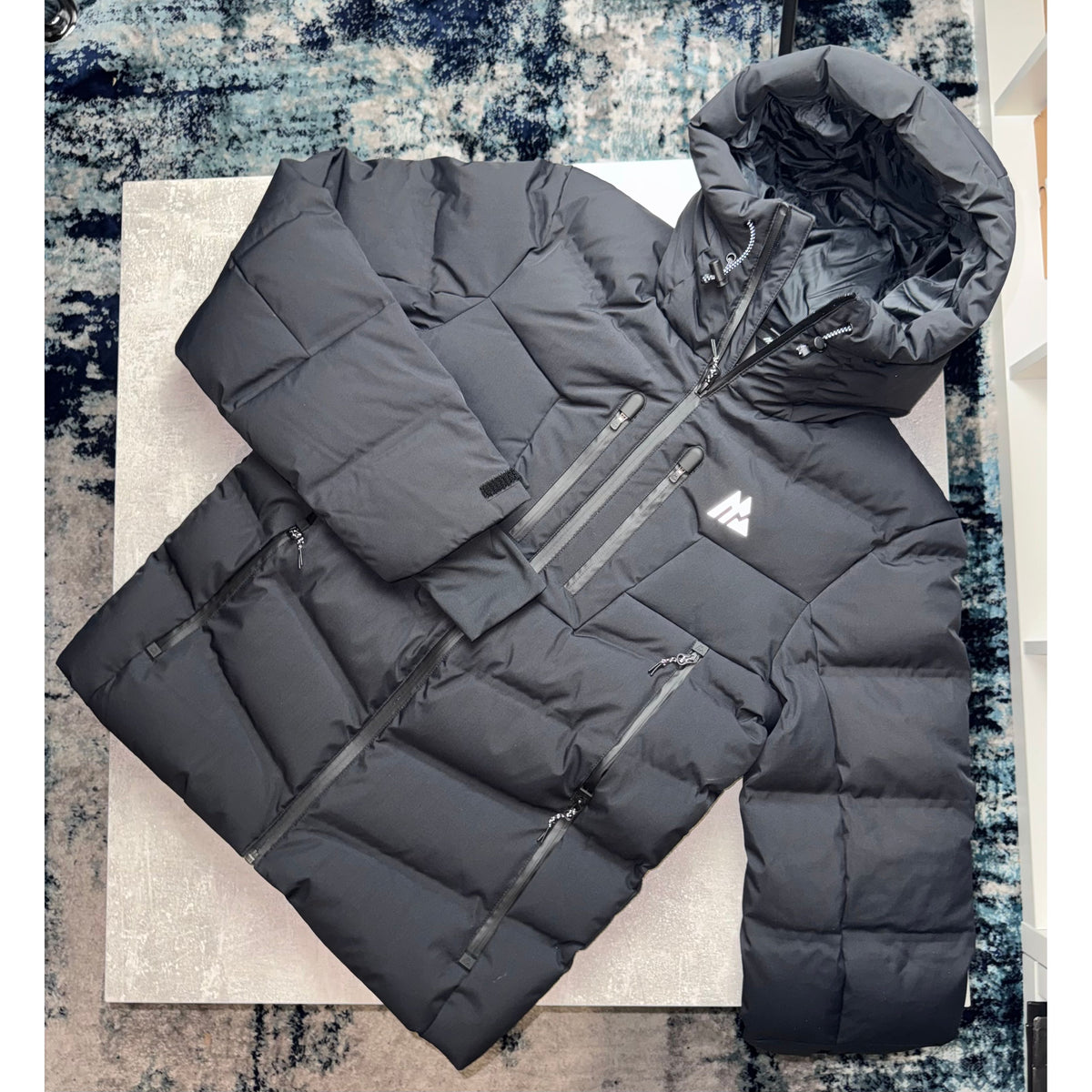 MONTIREX ARCS 2.0 DOWN JACKET - ASPHALT/CEMENT BLACK