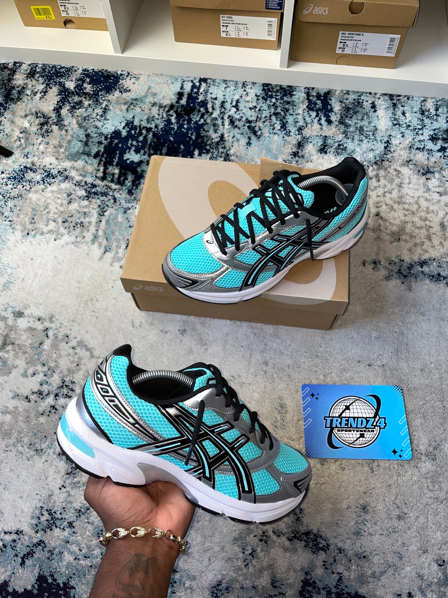 Asics Gel 1130 - Larimar Blue Silver
