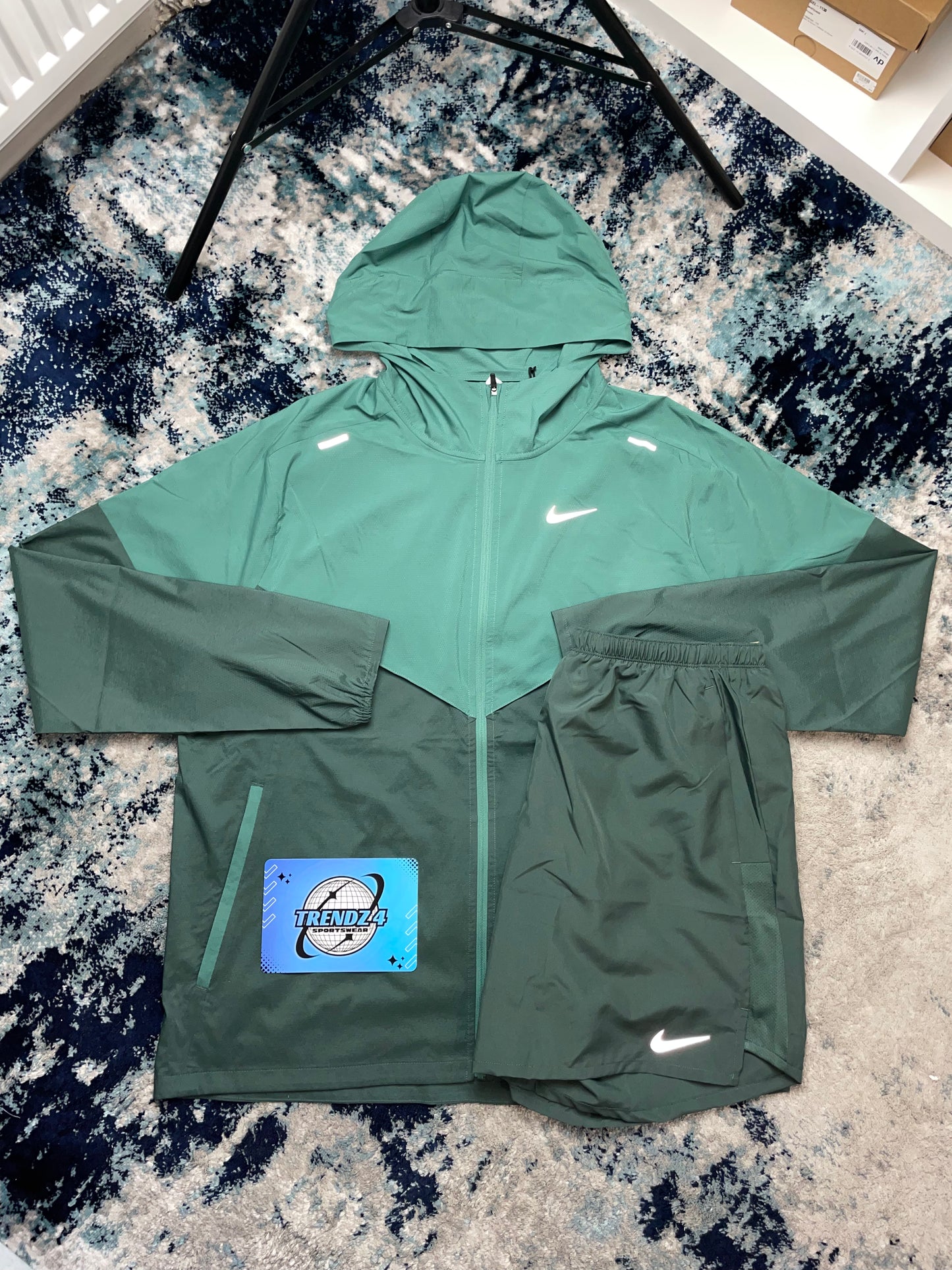Nike Windbreaker Set - Mineral Teal