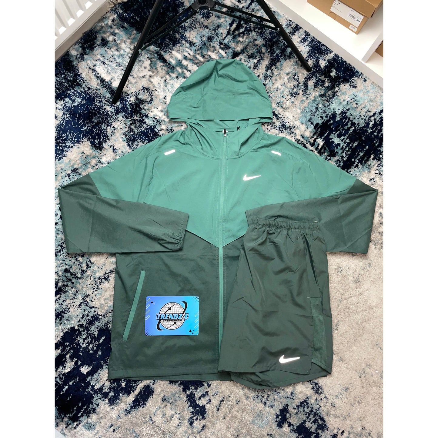 Nike Windbreaker Set - Mineral Teal