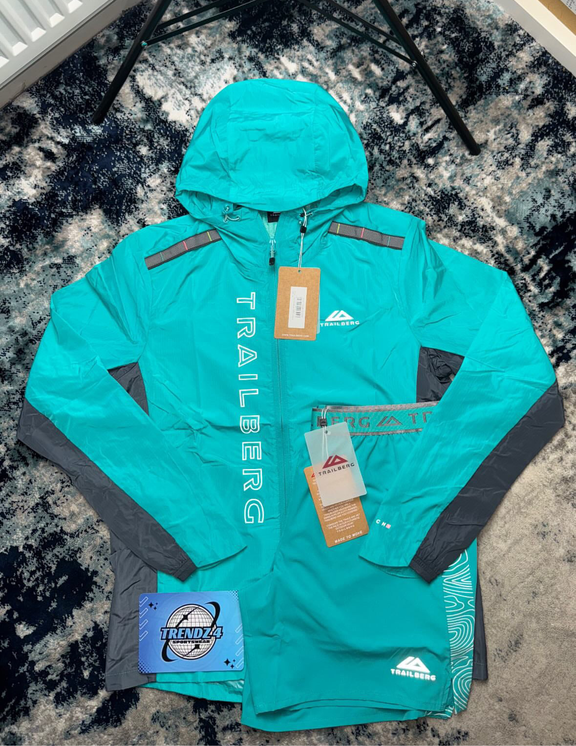 Trailberg Triathlon Short Set - Aqua