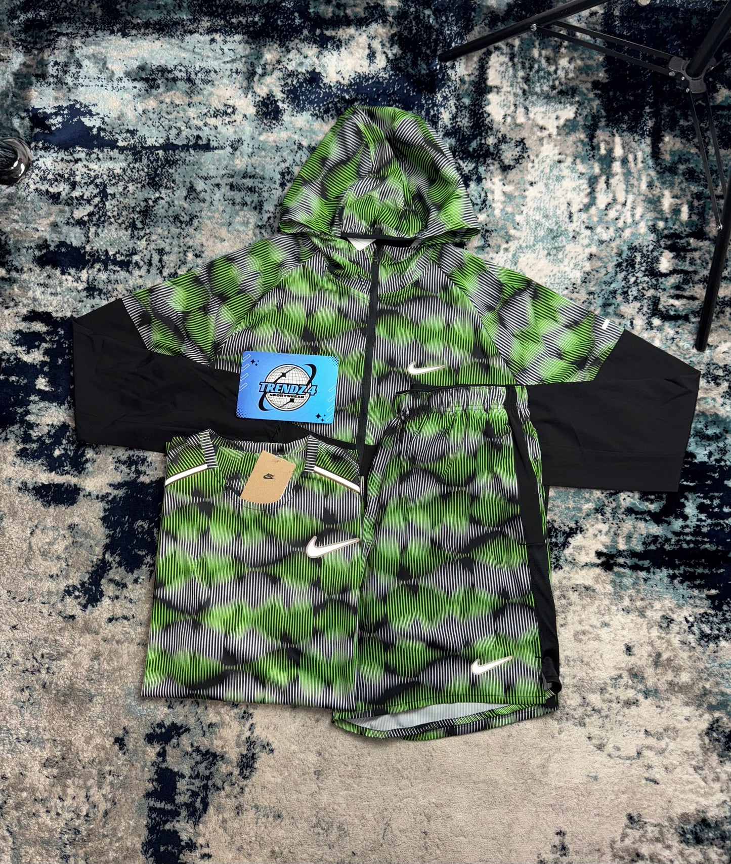 Nike Green Strike 3 Piece Set