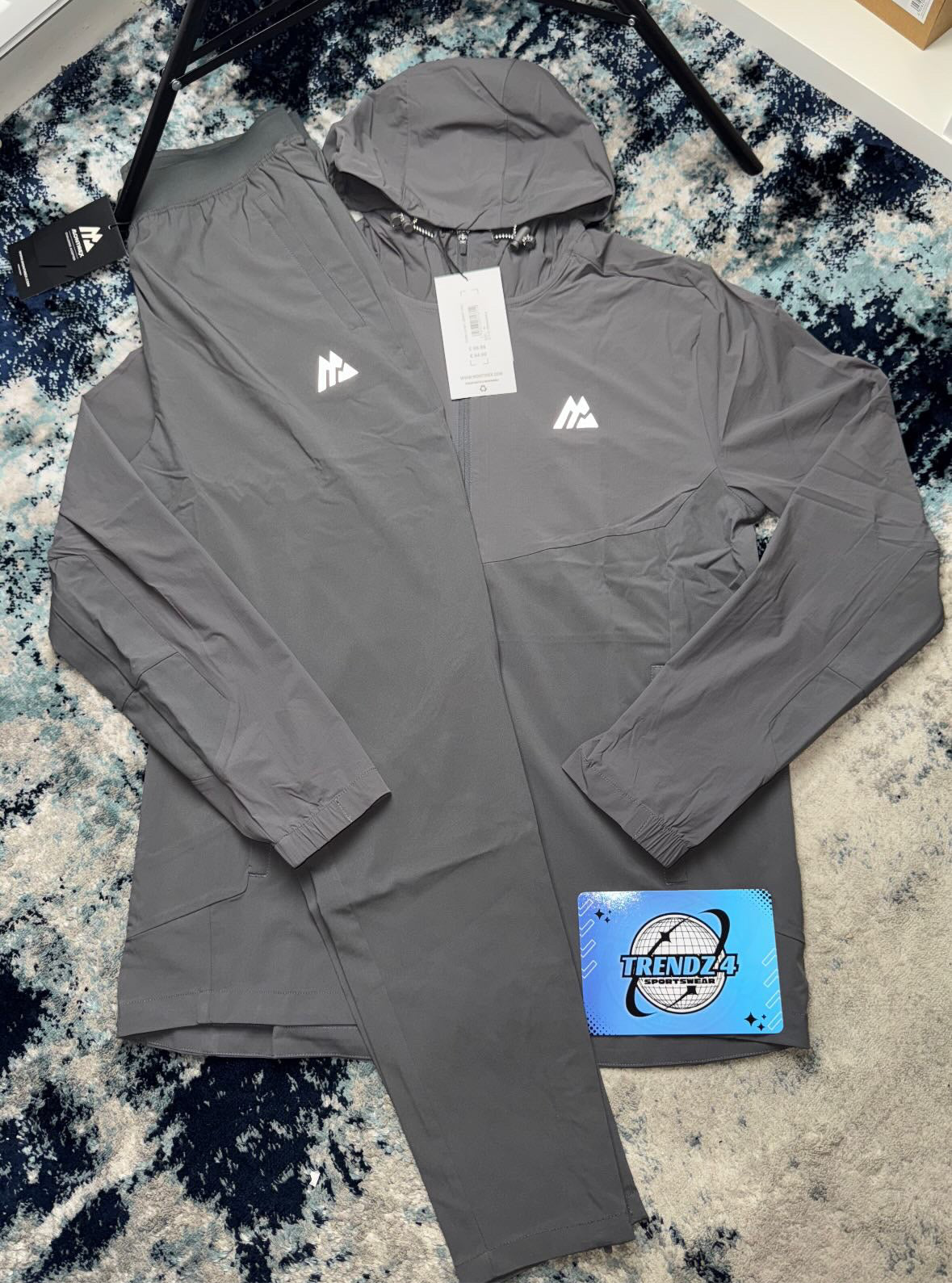 Montirex Surge Tracksuit - Cement Grey