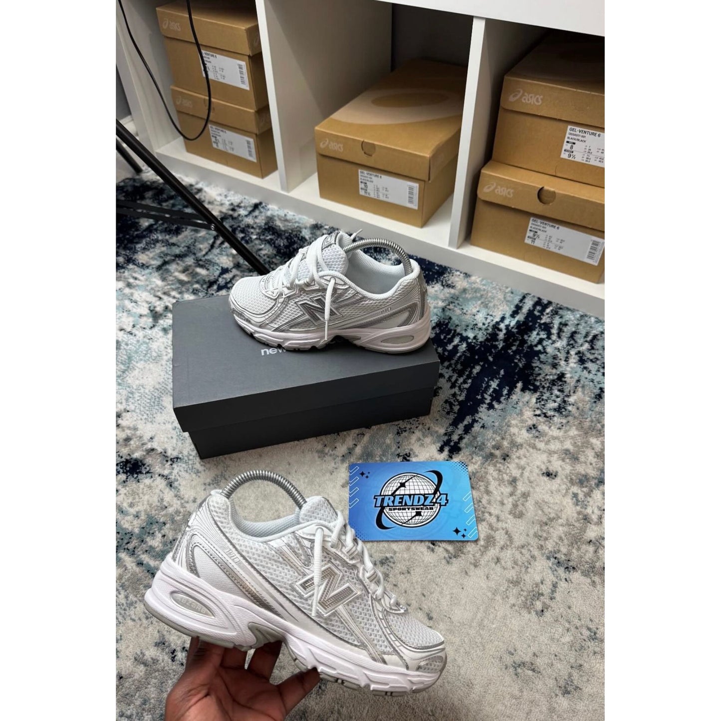 New Balance 740 White Silver Reflection