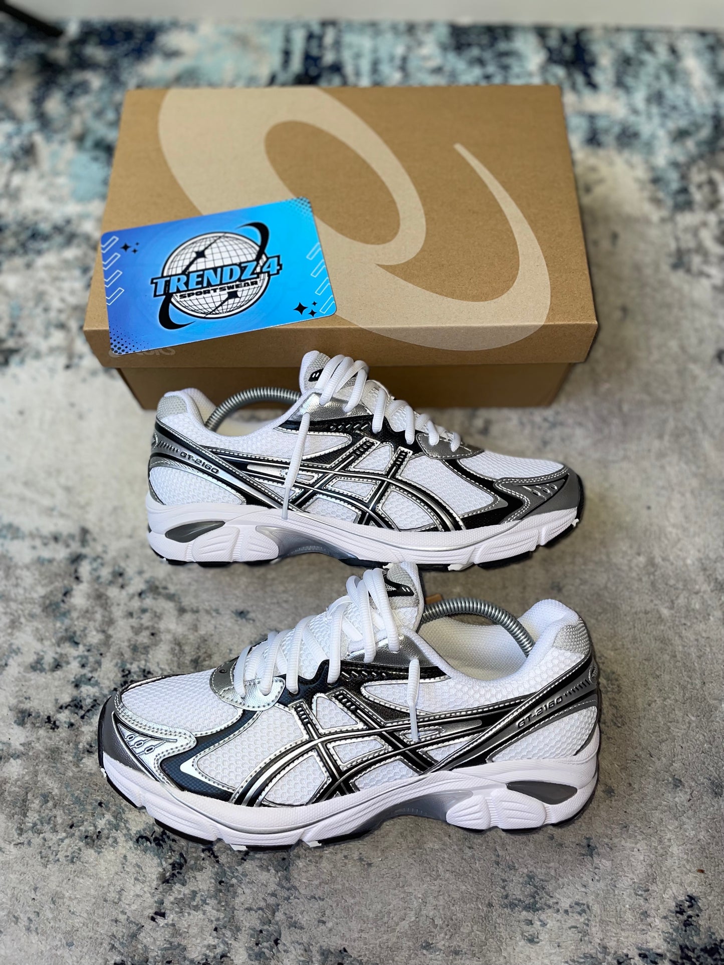 Asics GT 2160 - White & Silver