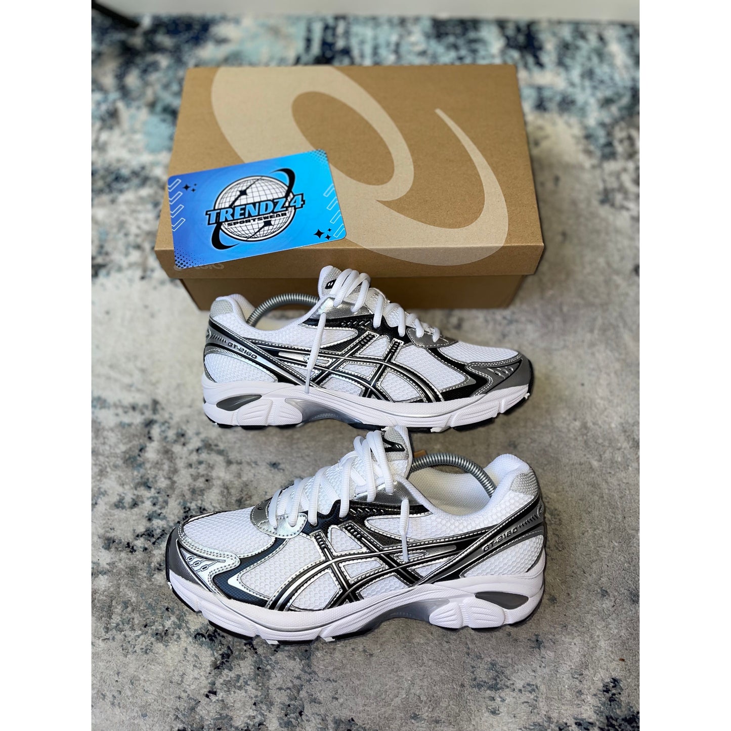 Asics GT 2160 - White & Silver