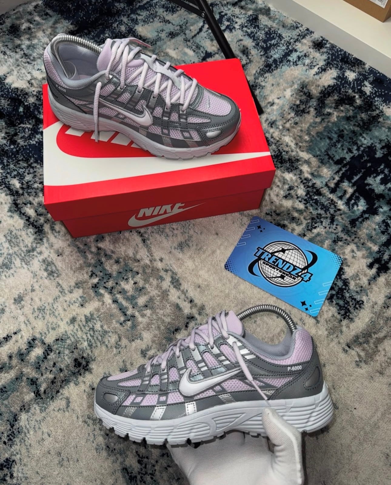 Nike P-6000 - Doll White Smoke Grey