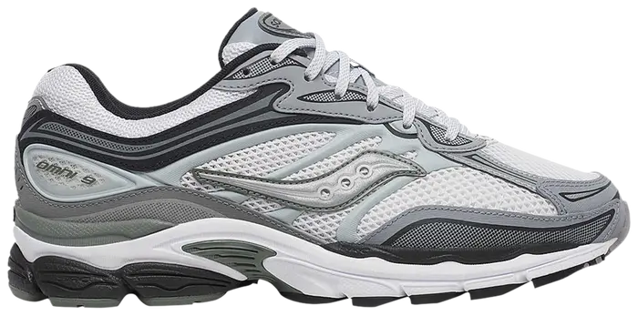 Saucony ProGrid 9 Fabricated Future Pack - White Grey