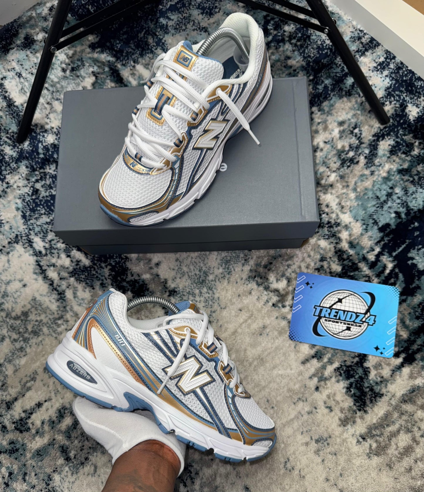 New balance 740 - Heron Blue