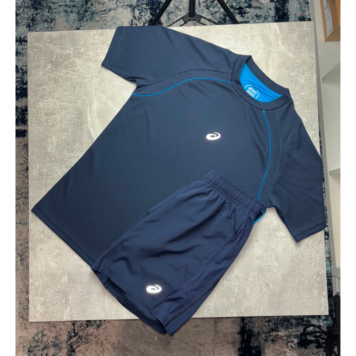 ASICS COLOUR BLOCK SET - NAVY