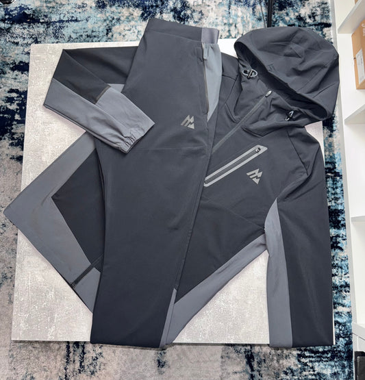 Montirex Tracksuit - Black & Grey