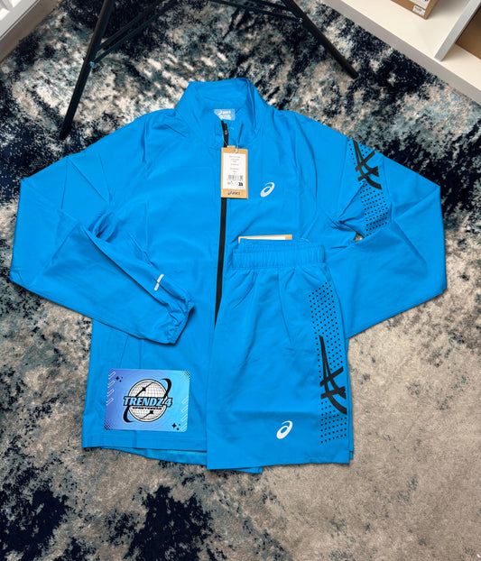 Asics Icon Shorts Set - Island Blue
