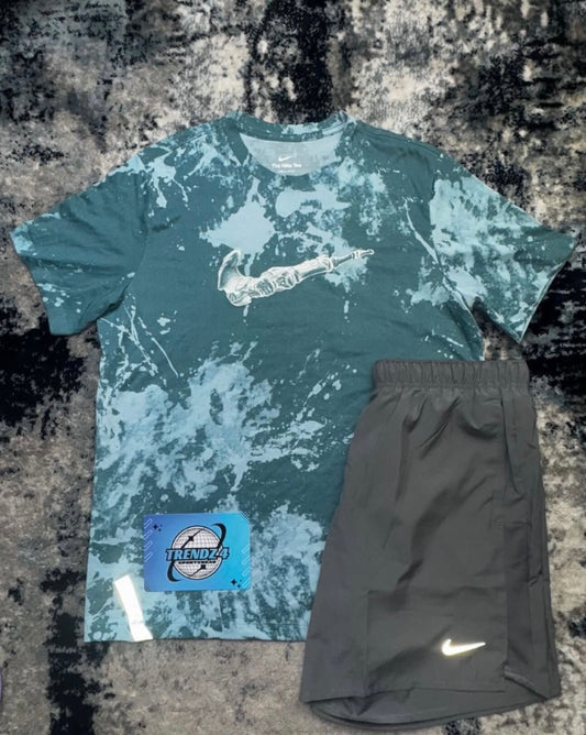 Nike Shorts Set - Bone Swoosh