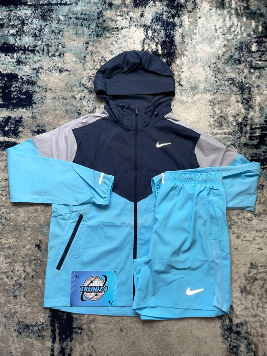 Nike UV Windrunner Shorts Set - Aquarius