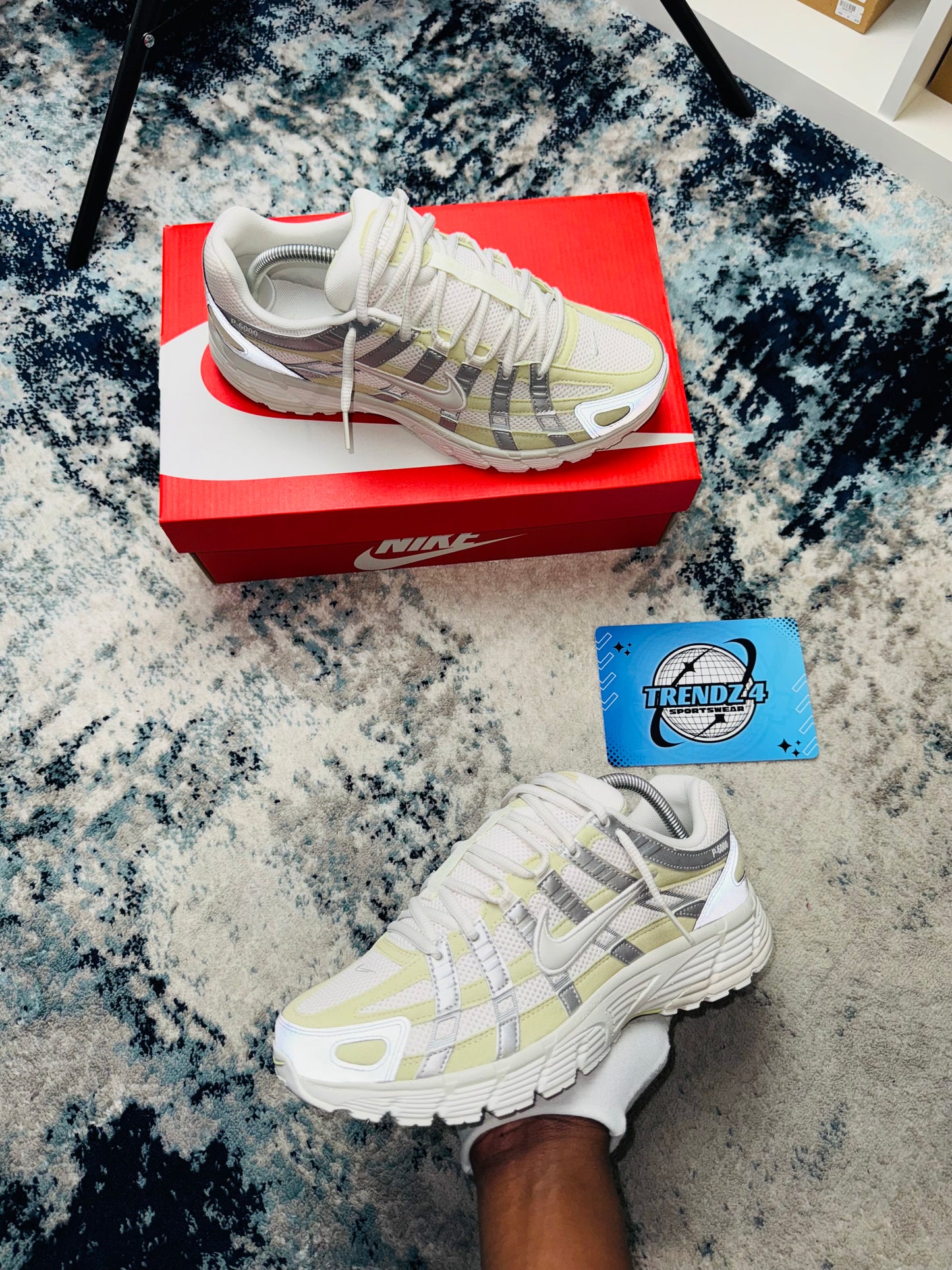 Nike P-6000 Phantom-Lt Army-Olive Aura