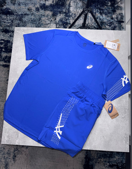 Asics Icon Shorts Set - Blue