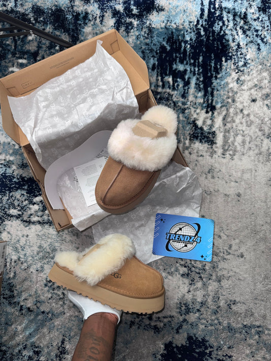 UGG Chestnut Disquette Slippers