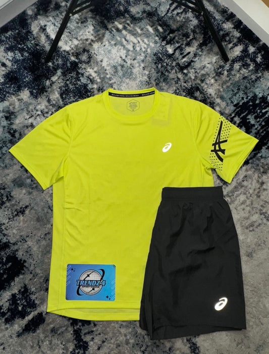 Asics Shorts Set - Lime/Black