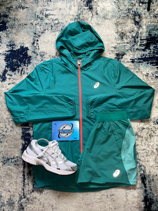 Asics Core Windbreaker Set - Teal