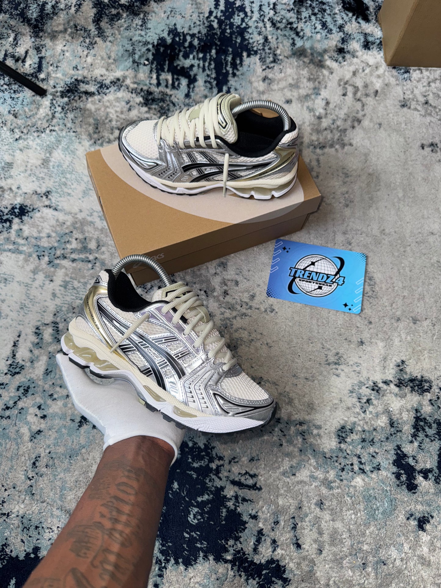 Asics Gel-Kayano 14 - Birch Pure Silver