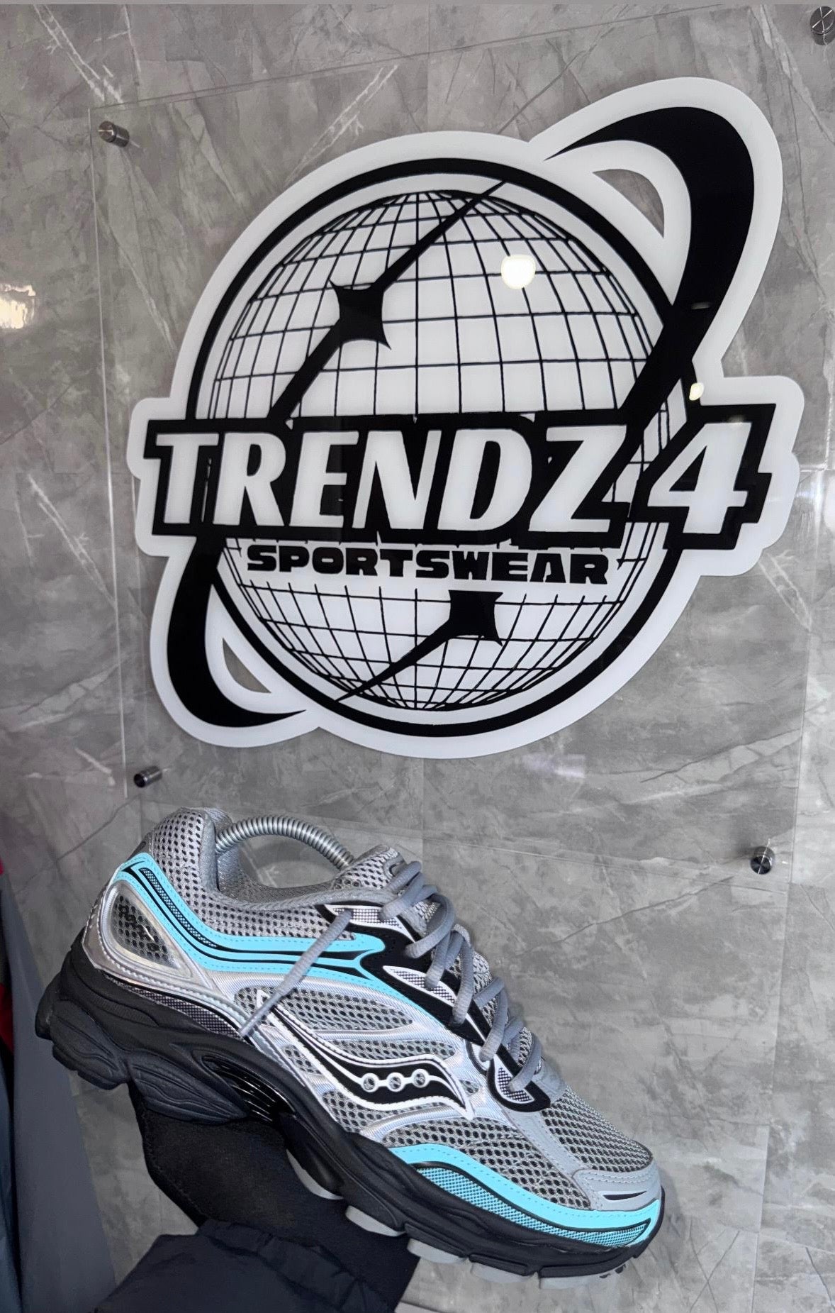 Saucony Omni 9 - Teal Grey