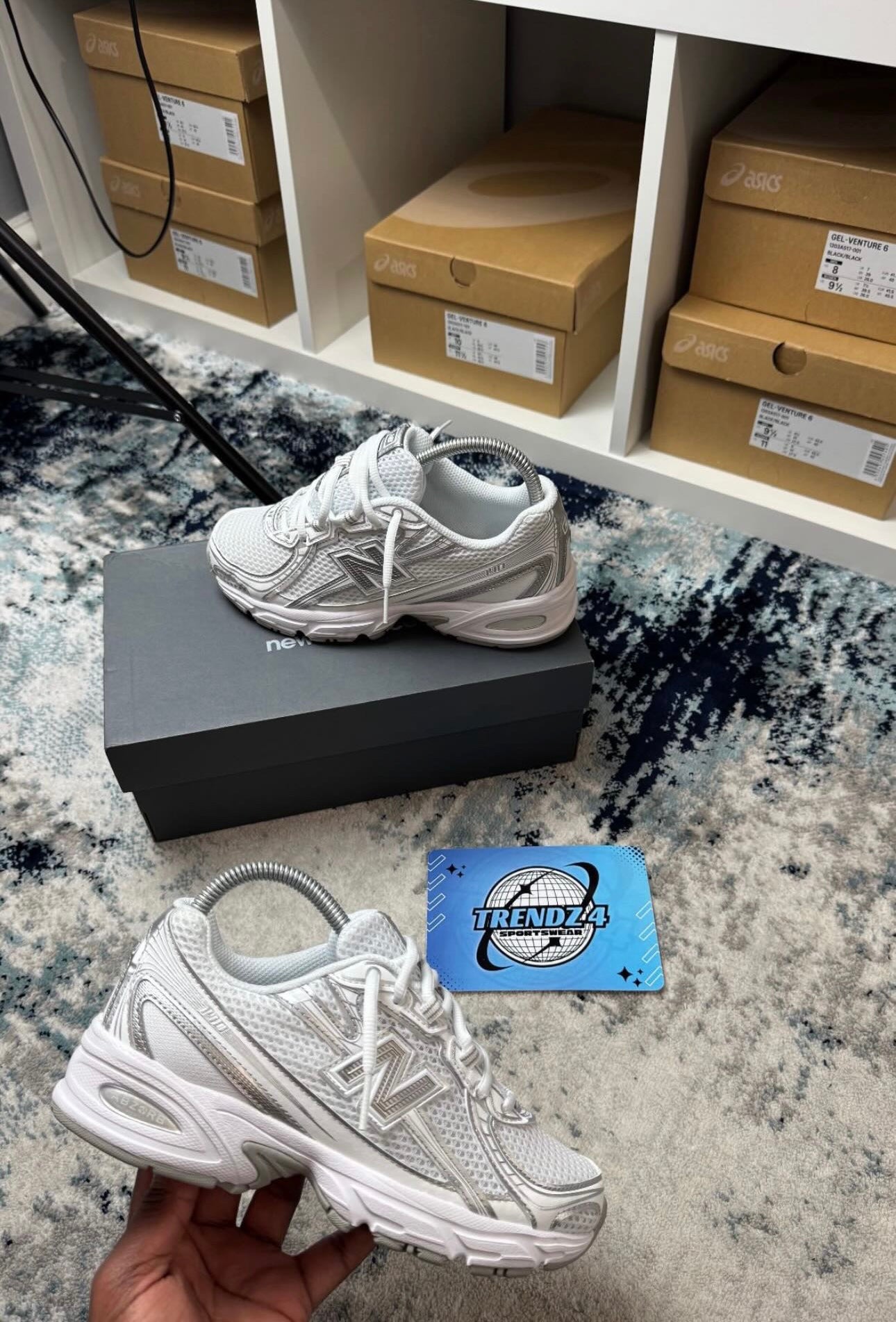 New Balance 740 White Silver Reflection