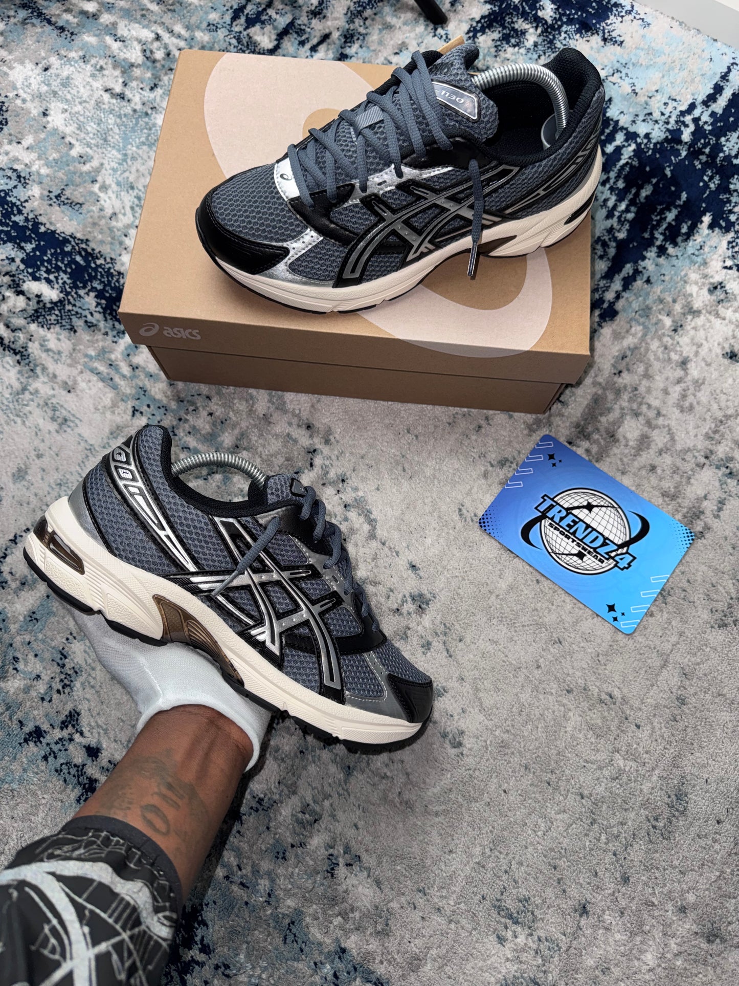 Asics Gel-1130 Steel Grey/Black