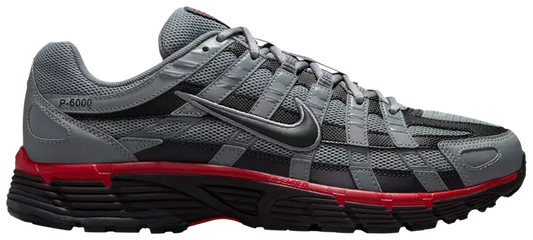 Nike P-6000 - Cool Grey University Red